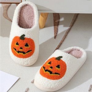 Pumpkin slippers for women